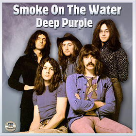 Fotonášivka DEEP PURPLE - Smoke On The Water