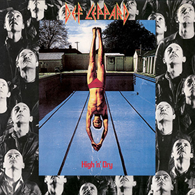 Fotonášivka DEF LEPPARD - High 'N' Dry