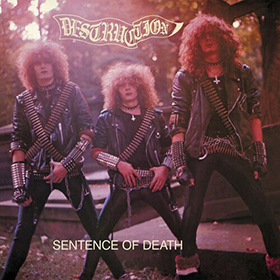 Fotonášivka DESTRUCTION - Sentence Of Death