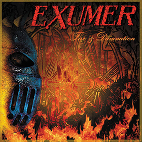 Fotonášivka EXUMER - Fire & Damnation