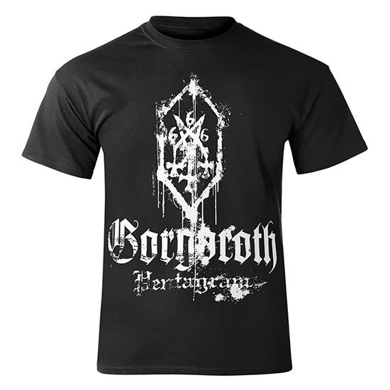 GORGOROTH - 666 Pentagram - čierne detské tričko