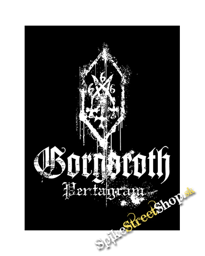 GORGOROTH - 666 Pentagram - chrbtová nášivka