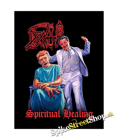 DEATH - Spiritual Healing Black Patch - chrbtová nášivka
