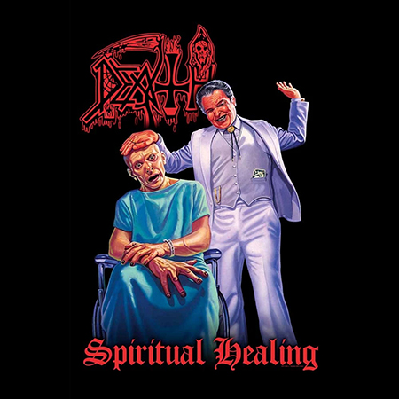 Fotonášivka DEATH - Spiritual Healing Black Patch