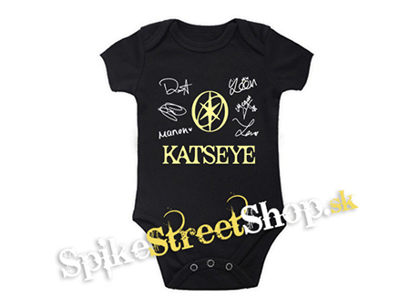 KATSEYE - Logo Signature - čierne detské body
