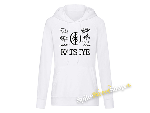 KATSEYE - Logo Signature - biela dámska mikina