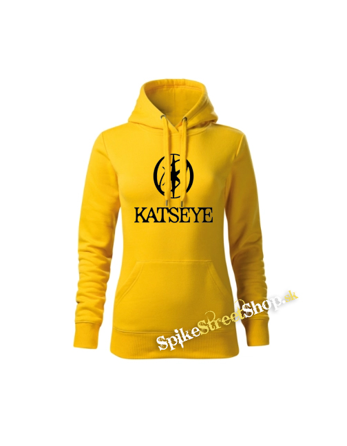 KATSEYE - Logo Crest - žltá dámska mikina