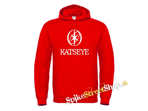 KATSEYE - Logo Crest - červená detská mikina