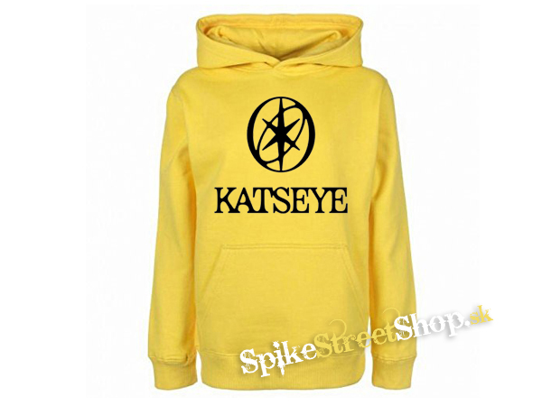 KATSEYE - Logo Crest - žltá detská mikina