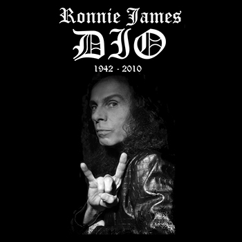 Fotonášivka DIO - Ronnie James Dio 1942-2010