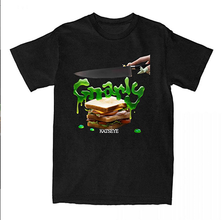 KATSEYE - Gnarly - čierne detské tričko