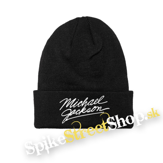 MICHAEL JACKSON - Signature - zimná čiapka
