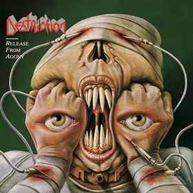DESTRUCTION - Release From Agony - štvorcová chrbtová nášivka