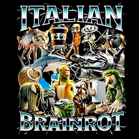 Fotonášivka ITALIAN BRAINROT MEME - Family Poster Motive 1
