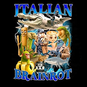 Fotonášivka ITALIAN BRAINROT MEME - Family Poster Motive 2