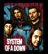 SYSTEM OF A DOWN - Band - chrbtová nášivka