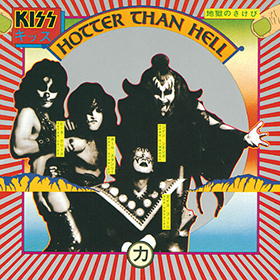Fotonášivka KISS - Hotter Than Hell