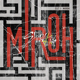 STRAY KIDS - Clé 1 - MIROH - štvorcová podložka pod pohár