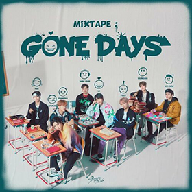 STRAY KIDS - Gone Days - štvorcová podložka pod pohár