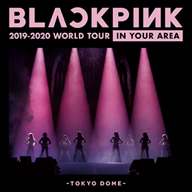 BLACKPINK - 2019-2020 WORLD TOUR IN YOUR AREA -TOKYO DOME - štvorcová podložka pod pohár
