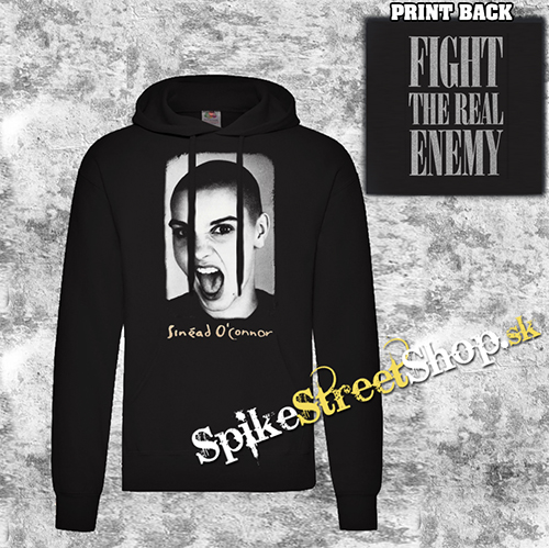 SINÉAD O´CONNOR - Scream Poster - čierna pánska mikina KLOKANKA