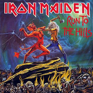 Fotonášivka IRON MAIDEN - Run To The Hills