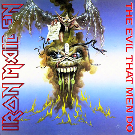 Fotonášivka IRON MAIDEN - The Evil That Men Do