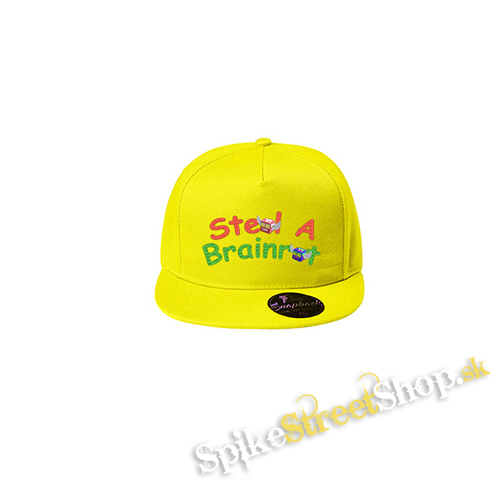 ROBLOX - STEAL A BRAINROT - Logo - žltá šiltovka model "Snapback"