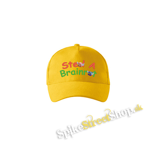 ROBLOX - STEAL A BRAINROT - žltá šiltovka (-30%=AKCIA)
