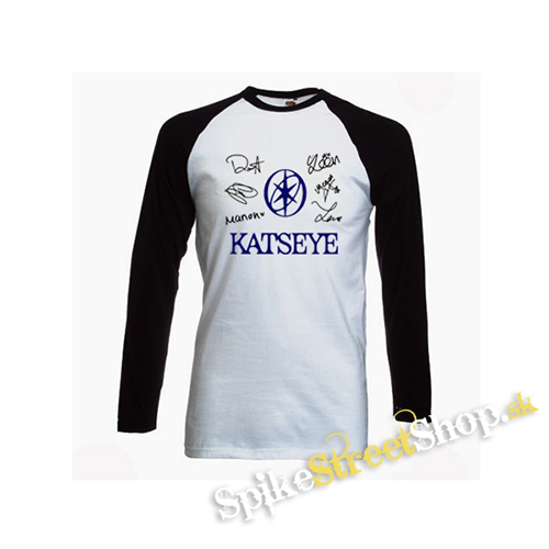 KATSEYE - Logo Signature - pánske tričko s dlhými rukávmi