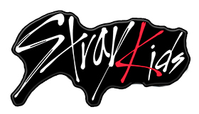 STRAY KIDS - Logo - vyšívaná nášivka