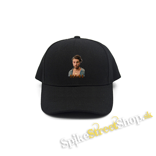 BBNO$ - Portrait Logo Fire - čierna šiltovka (-30%=AKCIA)