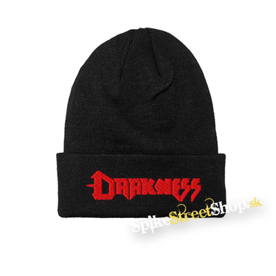 DARKNESS - Red Logo - zimná čiapka