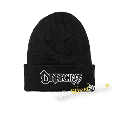 DARKNESS - White Logo - zimná čiapka