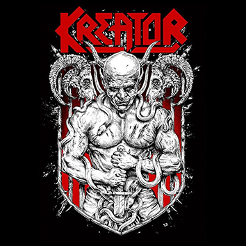 KREATOR - Snakes Demon - štvorcová chrbtová nášivka