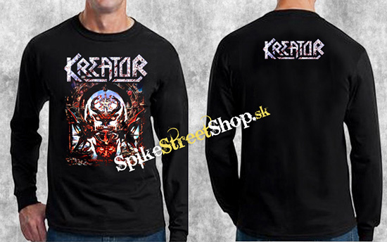 KREATOR - Krushers Of The World - čierne pánske tričko s dlhými rukávmi