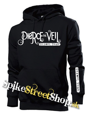 PIERCE THE VEIL - Street Team - čierna pánska mikina