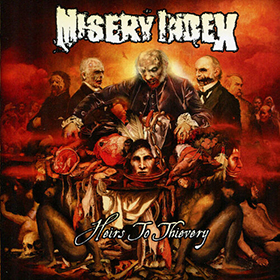 Fotonášivka MISERY INDEX - Heirs to Thievery