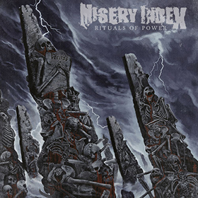 Fotonášivka MISERY INDEX - Rituals of Power