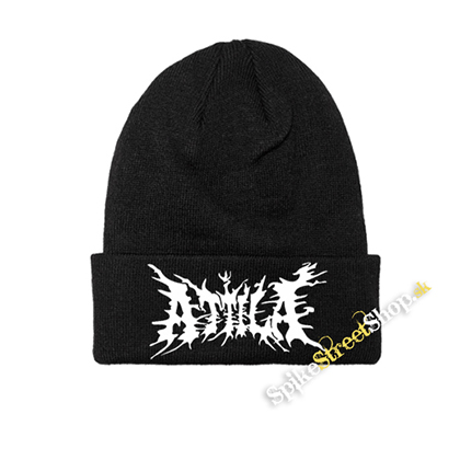 ATTILA - Logo White - zimná čiapka