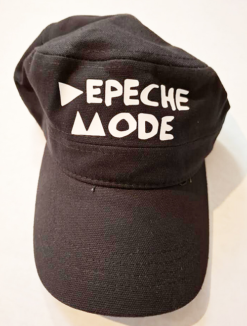 DEPECHE MODE - Big Logo Delta Machine - čierna šiltovka army cap