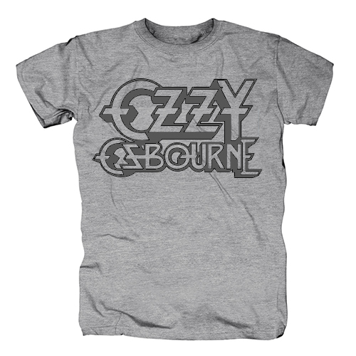 OZZY OSBOURNE - Logo Grey - sivé detské tričko
