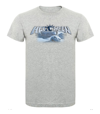 HELLOWEEN - My God Given Right Iconic - šedé detské tričko