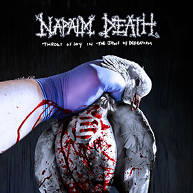 Fotonášivka NAPALM DEATH - Throes Of Joy In The Jaws Of Defeatism