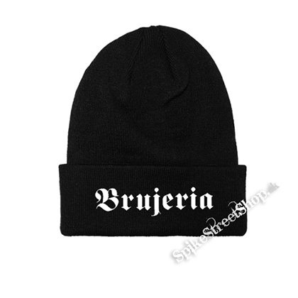 BRUJERIA - Logo White - zimná čiapka