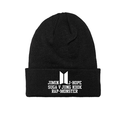 BTS - BANGTAN BOYS - Names Crest Logo - zimná čiapka