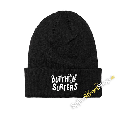 BUTTHOLE SURFERS - Logo White - zimná čiapka