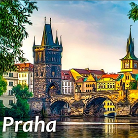 Fotonášivka PRAHA - Poster Motive 1