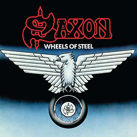 Fotonášivka SAXON - Wheels Of Steel