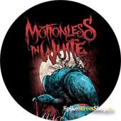 MOTIONLESS IN WHITE - Bird & Skull - odznak
